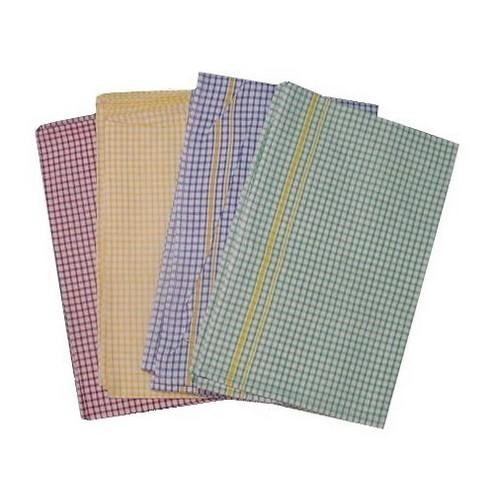 Tea Towel Dobby Weave 460x710mm 100% Cotton Assorted (Pk12)